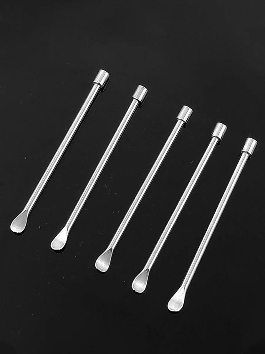 5Pcs Metal Dab Spoons