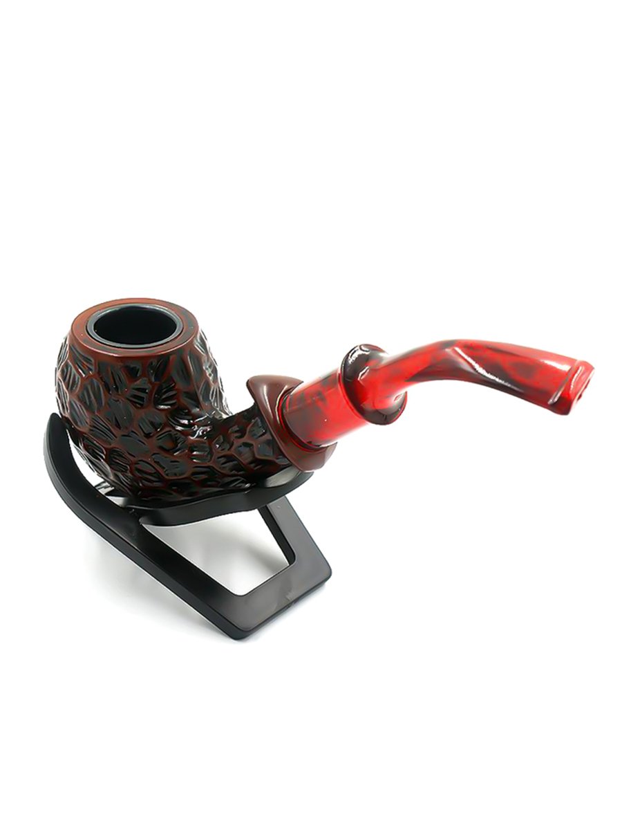 Engraved Iron Skillet Resin Pipe2