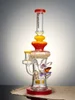 Lookah Bong 12&quot; Cool Crystal Recycler Water Pipe3