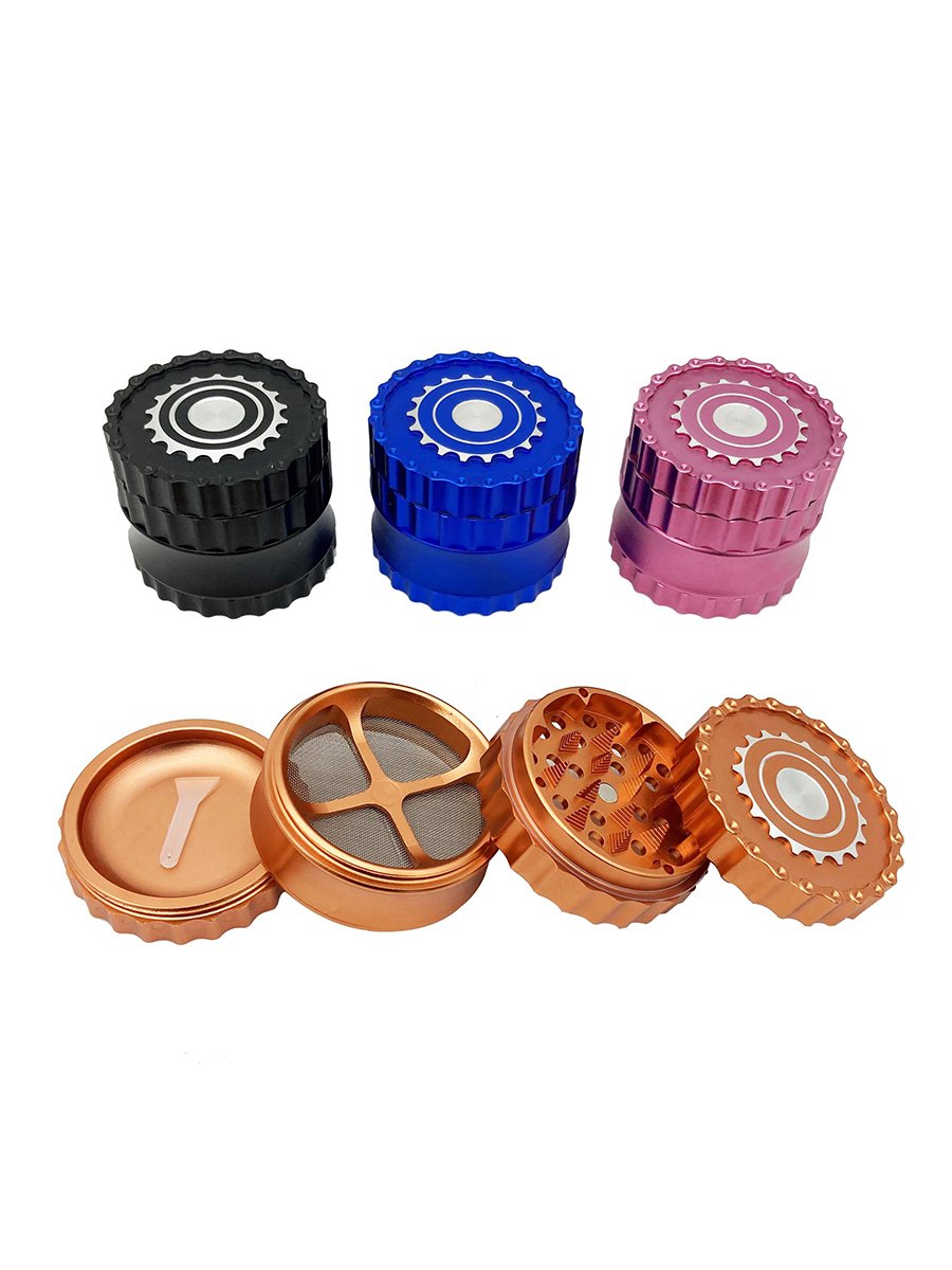 Gear Smoke Grinder 4 layers Herb Grinder Gear Smoke Grinder 4 layers Herb Grinder