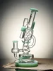 Clear Green Cool Recycler Klein Handgun Water Pipe