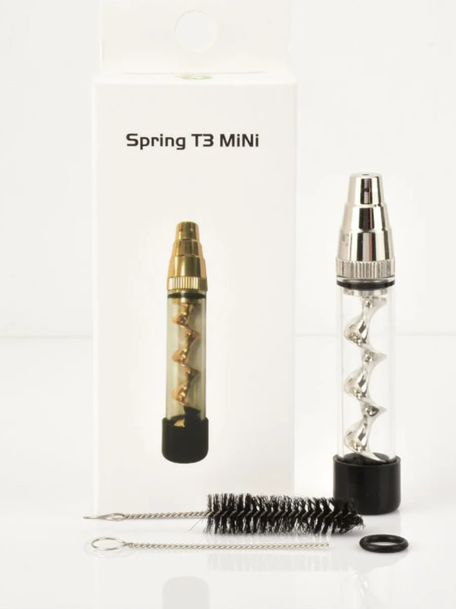Spring T3 Mini Twisty Glass Blunt Pipe 4 Spring T3 Mini Twisty Glass Blunt Pipe 4