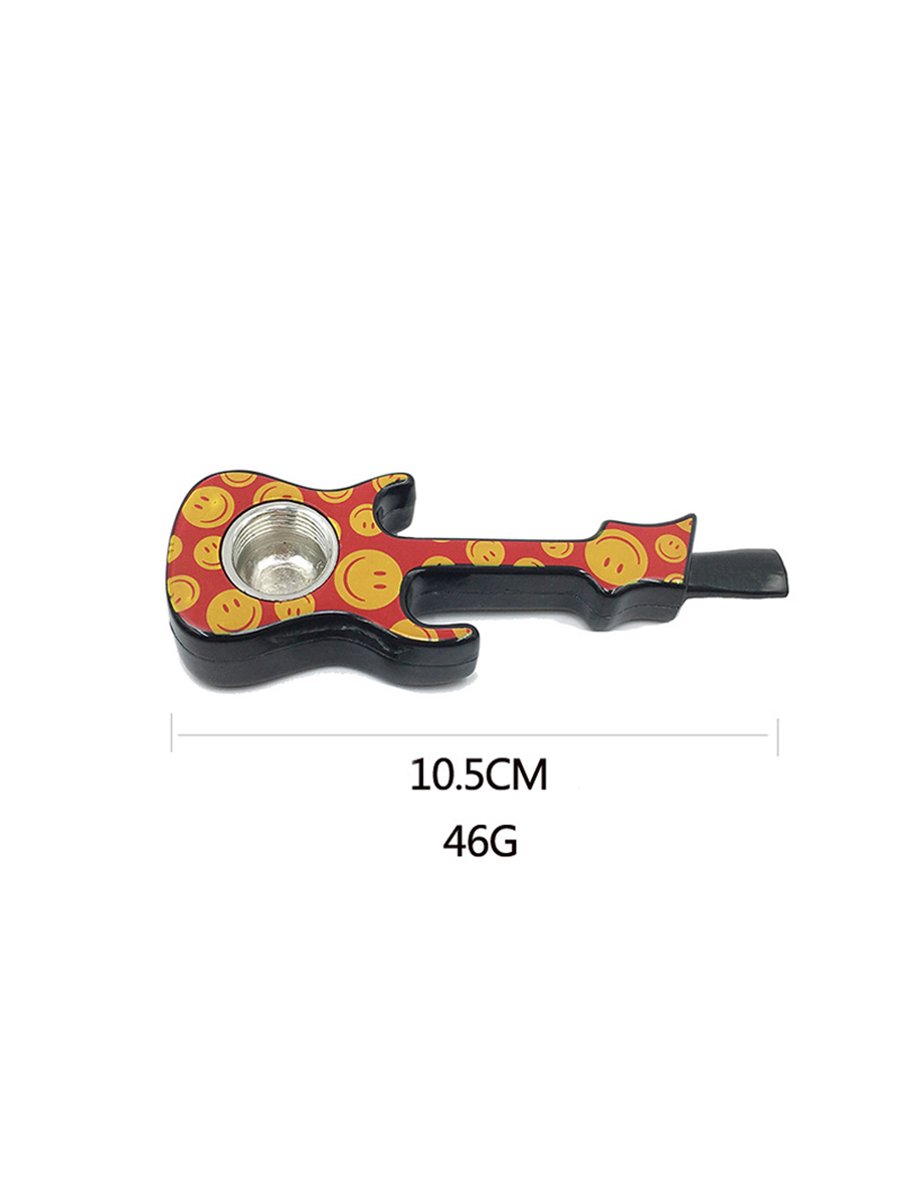 Metal Guitar Smoking Pipe   3
