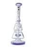 mesmerizing clear pyramid bong purple mesmerizing clear pyramid bong purple