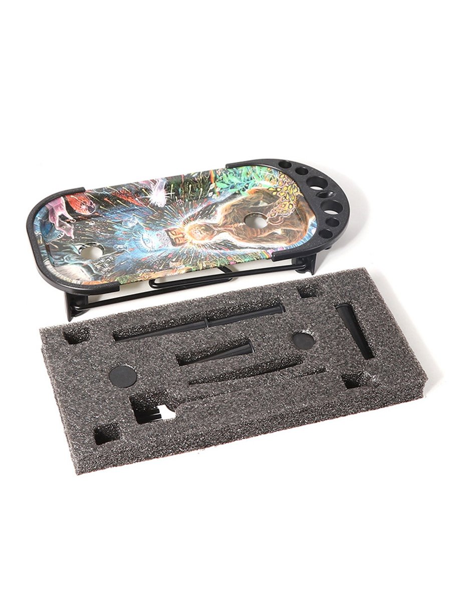 Square Rolling Tray Cone Filler Pre Roll Set Details2