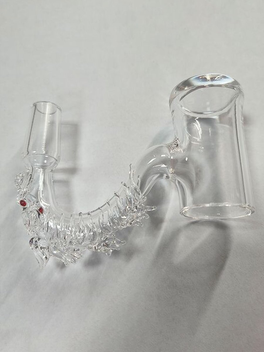 14 mm Dragon Head Quartz Dab Nail2 14 mm Dragon Head Quartz Dab Nail2