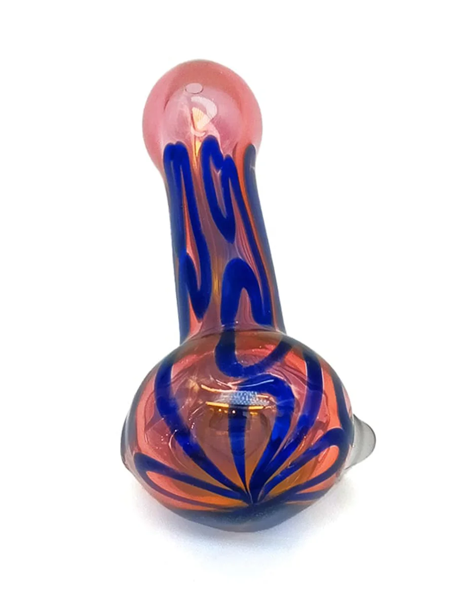 Blue Line Glass Pipe, 2 image Blue Line Glass Pipe, 2 image