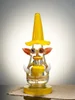 Yellow Mini Wizard Glass Dab Rig Yellow Mini Wizard Glass Dab Rig