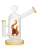 percolator frosted dab rig for a premium and sleek dabbing experience orange percolator frosted dab rig for a premium and sleek dabbing experience orange