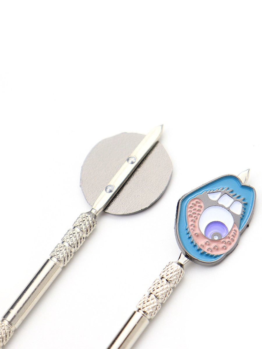 2PCS Metal Dab Tools 2PCS Metal Dab Tools