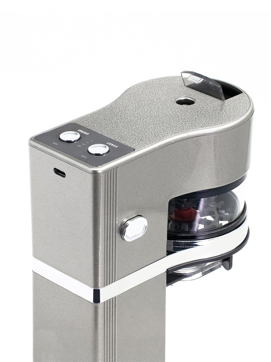 Electric Cigarette Grinder and Filler detail