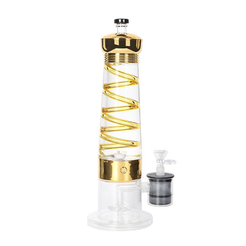 LED Light Electric Water Bong