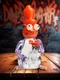 Lookah Rig 8" Cool Frog Themed Dab Rig, Colors: Orange