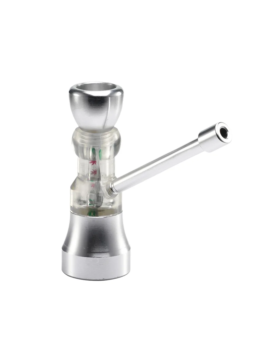 Silver Funny Hourglass Style Metal Pipe Silver Funny Hourglass Style Metal Pipe