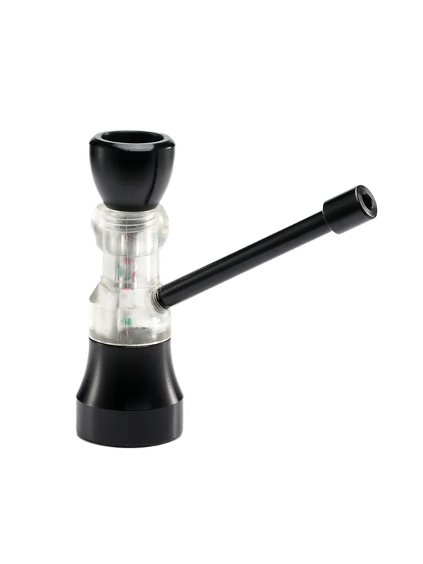 Funny Black Hourglass Style Metal Pipe Funny Black Hourglass Style Metal Pipe