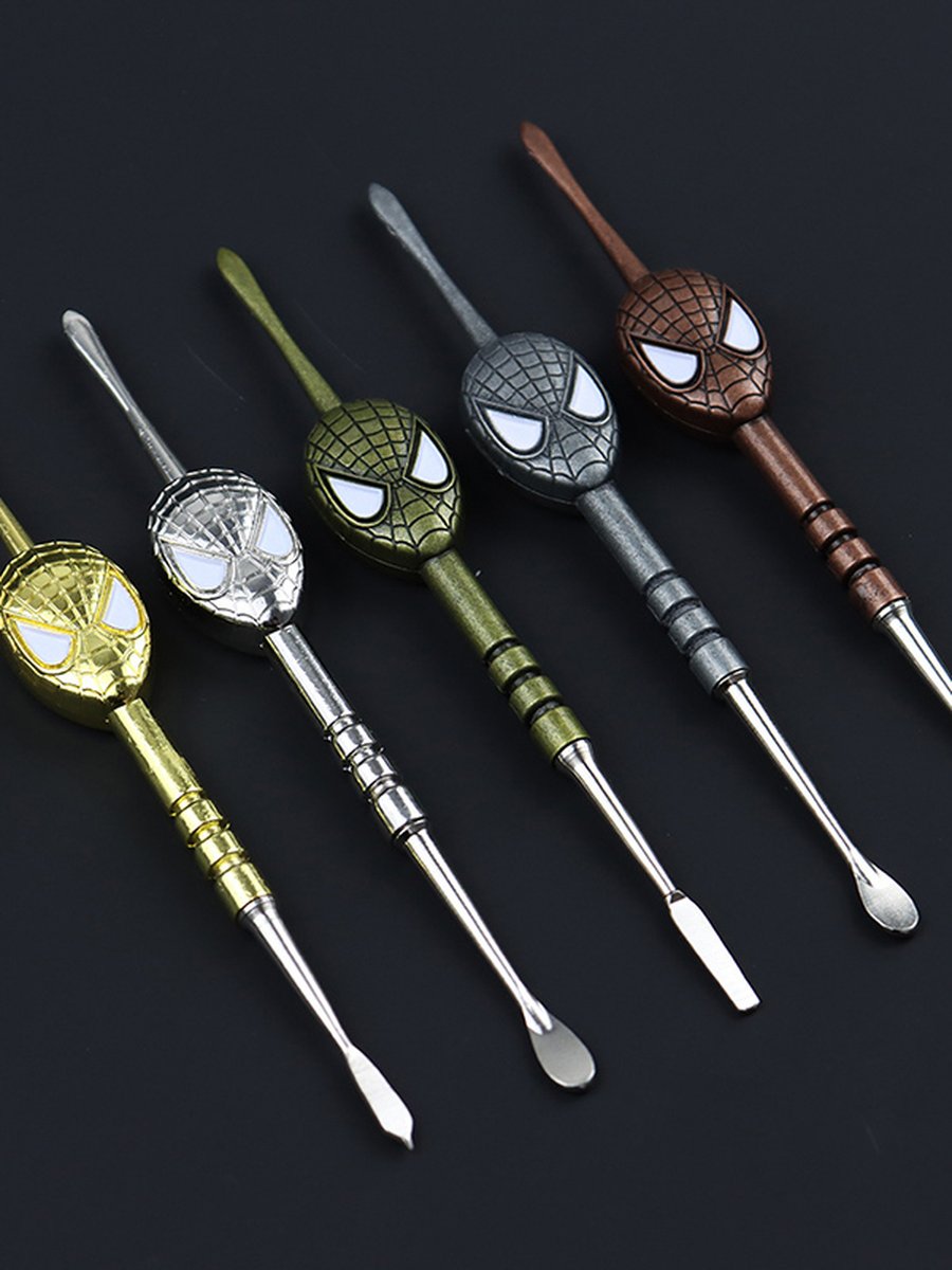2PCS Spiderman Dab Spoon, 10 image 2PCS Spiderman Dab Spoon, 10 image