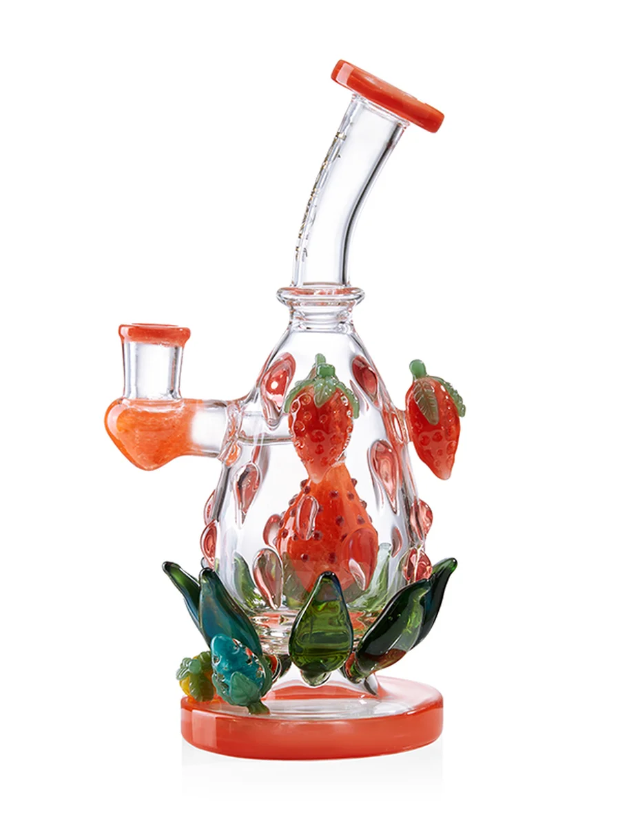Lookah Bong 12" Strawberry Bubble Water Pipe2 Lookah Bong 12" Strawberry Bubble Water Pipe2