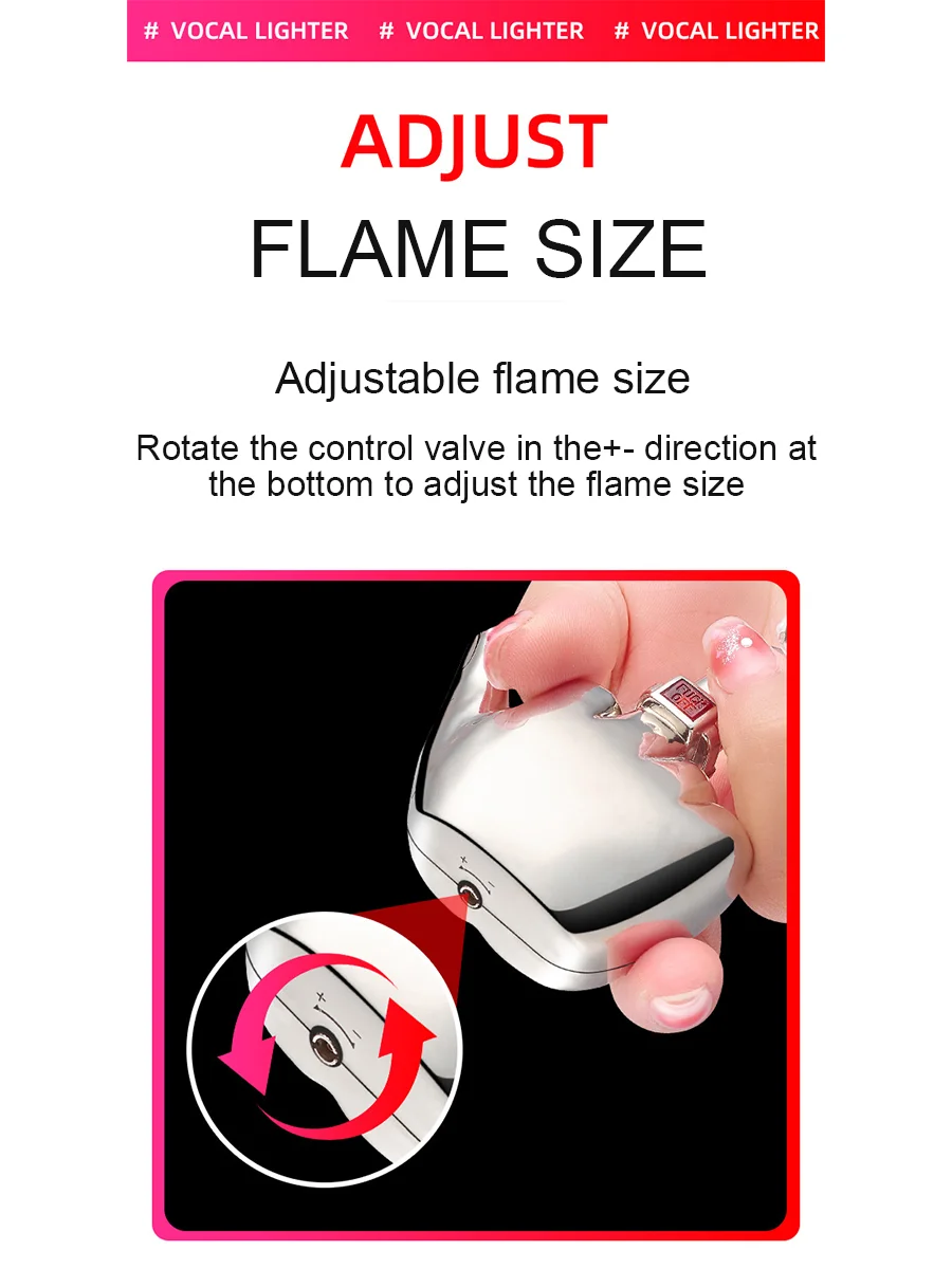 Funny Middle Finger Voice Torch Lighter3