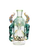 14mm Joint 90-degree Playfull Monster Ash Catcher, Colors: Black Green, 6 image 14mm Joint 90-degree Playfull Monster Ash Catcher, Colors: Black Green, 6 image