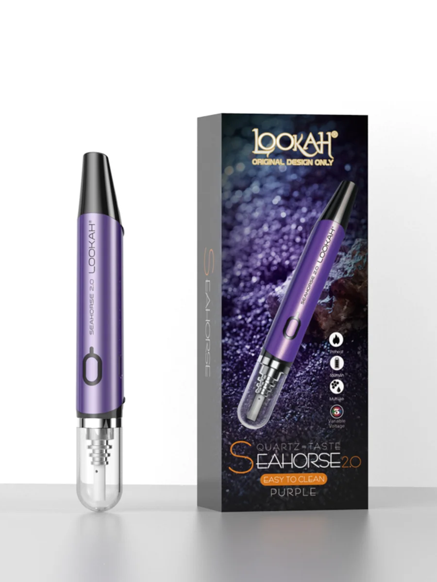 Lookah Seahorse 2.0 Dab Pen - Purple Lookah Seahorse 2.0 Dab Pen - Purple