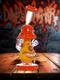 8.3&quot; Cute Clown Mushroom Dab Rig orange