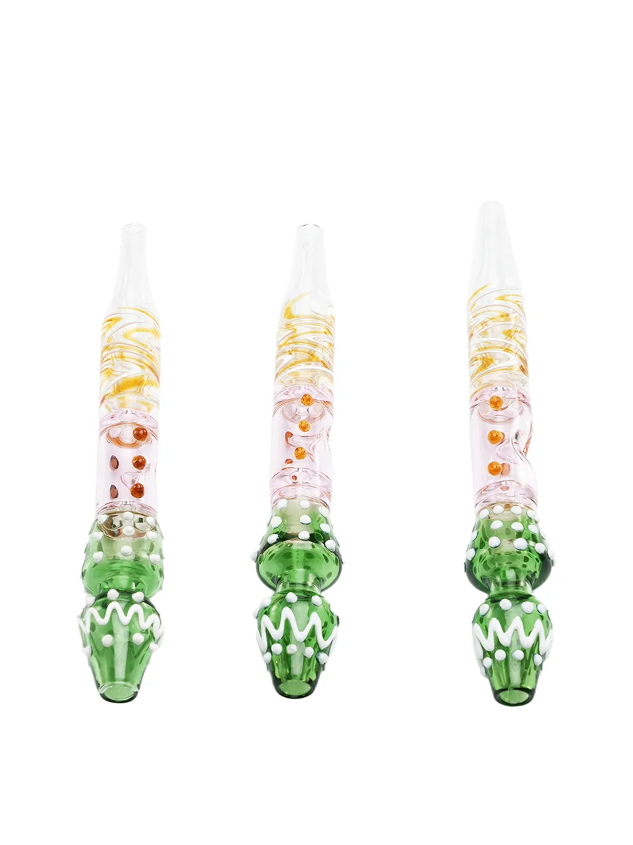 Colorful Glass Dab Straw