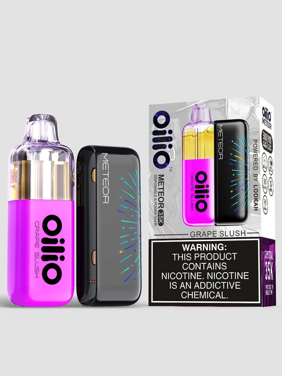 5PCS OiliO Meteor Disposable Pod Kits with Same flavor, Taste: Iced Mint, 26 image