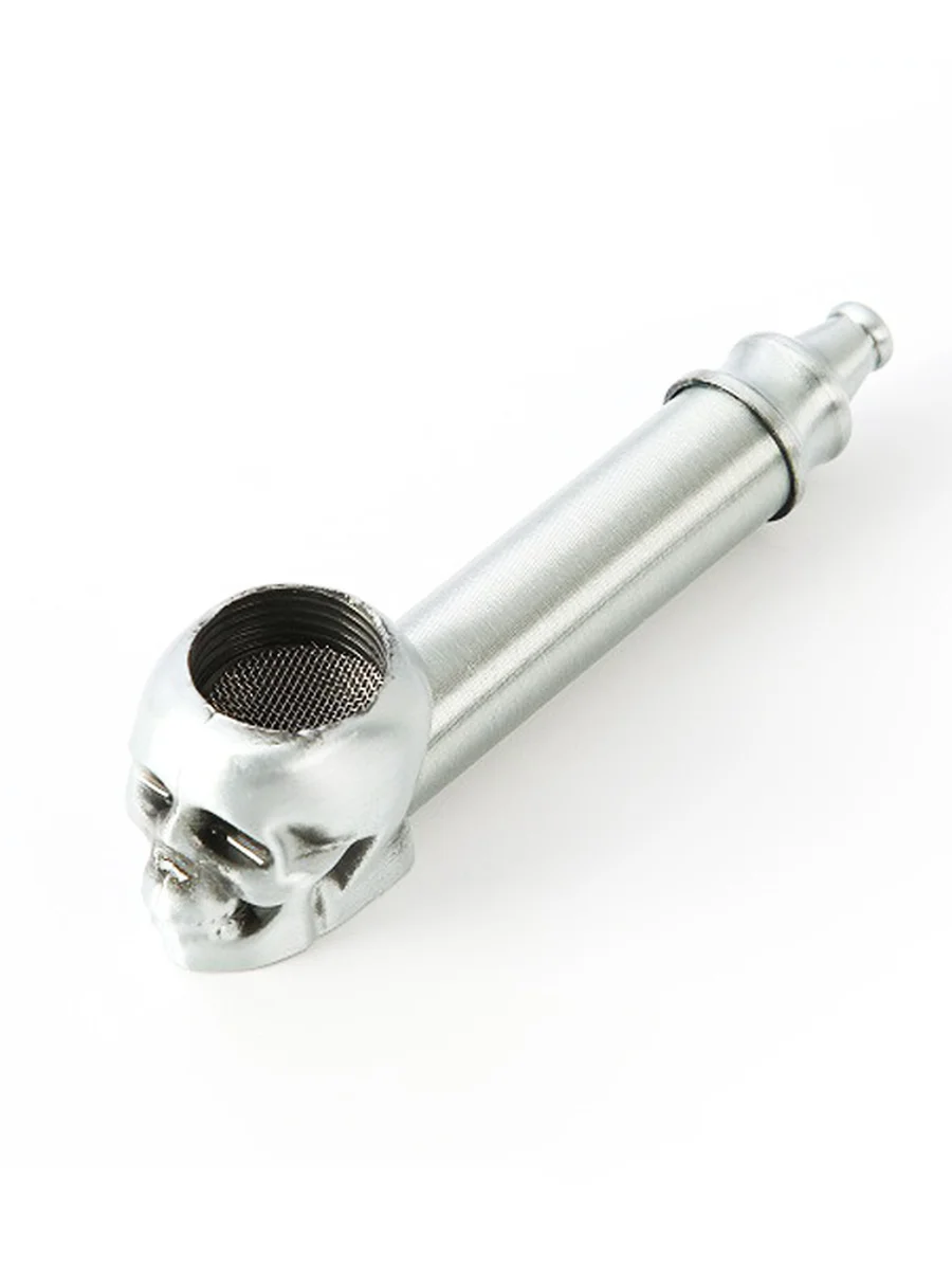 2PCS  Zinc Metal Smoking Pipe, 2 image 2PCS  Zinc Metal Smoking Pipe, 2 image