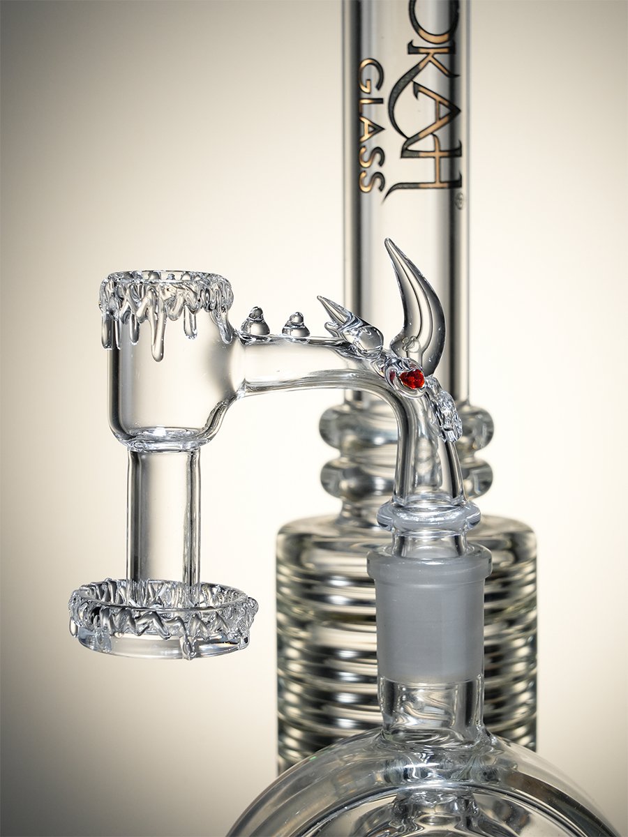 14MM Rhino-Themed Quartz Banger, 7 image