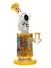 Lookah 10" Cool Space Astronaut Glass Bong, Color: Yellow Lookah 10" Cool Space Astronaut Glass Bong, Color: Yellow