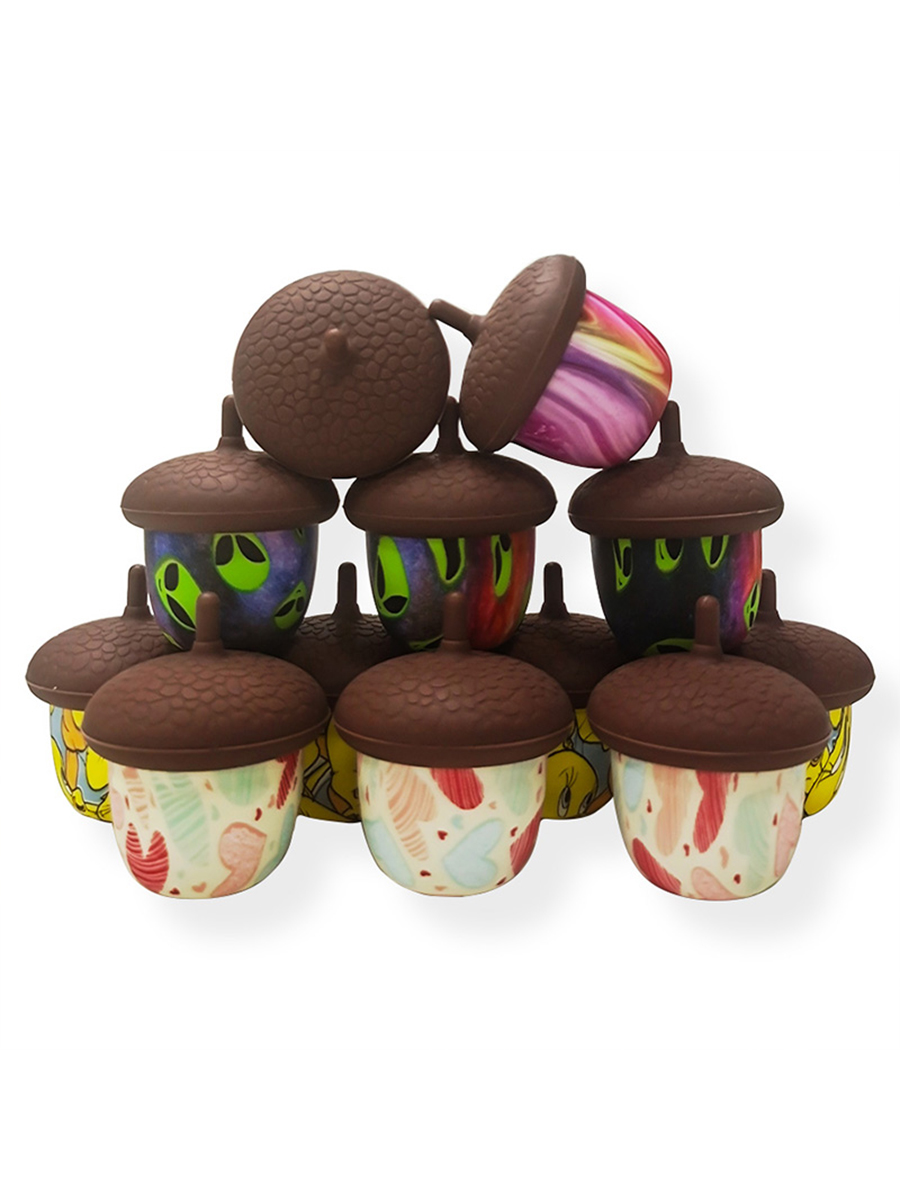 5ml Pinecone Silicone Wax Containers 5ml Pinecone Silicone Wax Containers