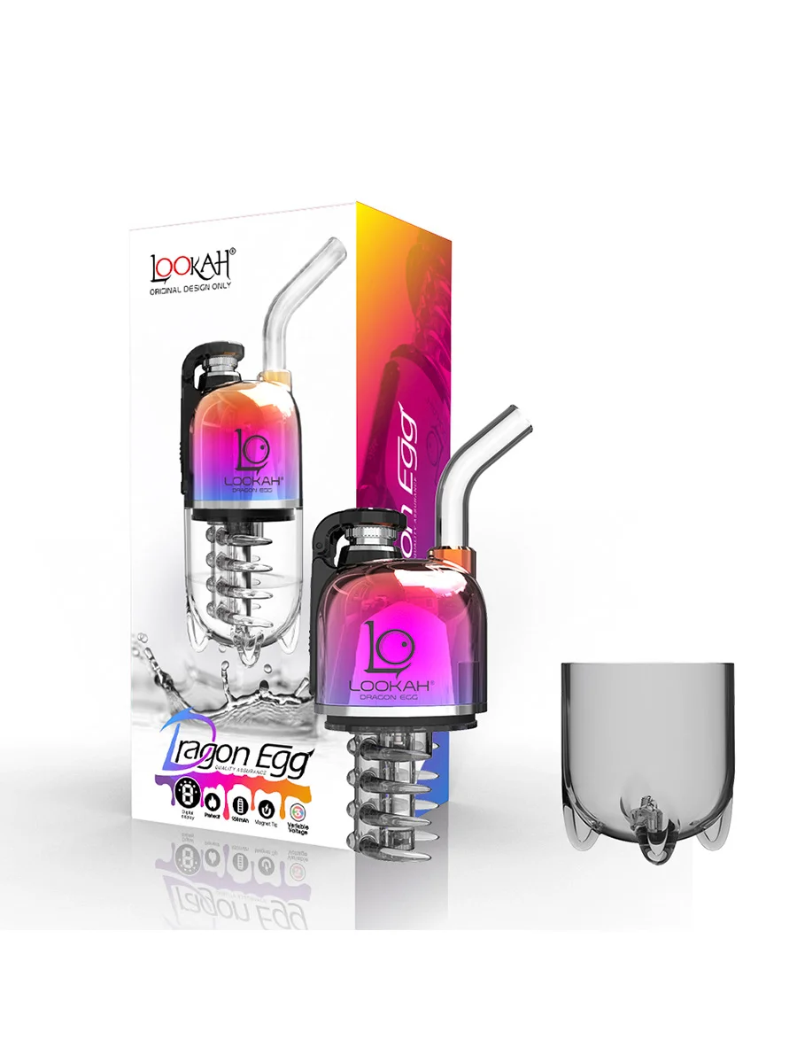 Rainbow LOOKAH Dragon Egg Dab E Rigs Rainbow LOOKAH Dragon Egg Dab E Rigs