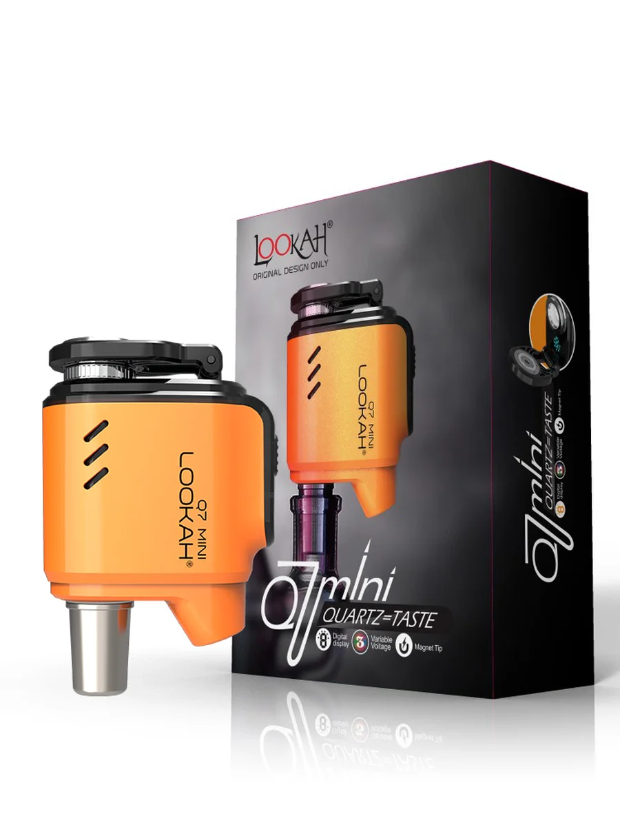 LOOKAH Q7 14mm Mini Enail Dabber Banger kit, Color: Purple, 6 image