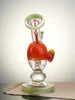 Lookah 7.5" Mini Cute Cupid’s Heart Glass Bong, Colors: Orange, 4 image Lookah 7.5" Mini Cute Cupid’s Heart Glass Bong, Colors: Orange, 4 image