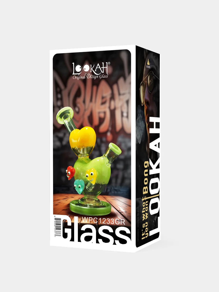 cute-heart-shaped-glass-dab-rig-packaging-green cute-heart-shaped-glass-dab-rig-packaging-green