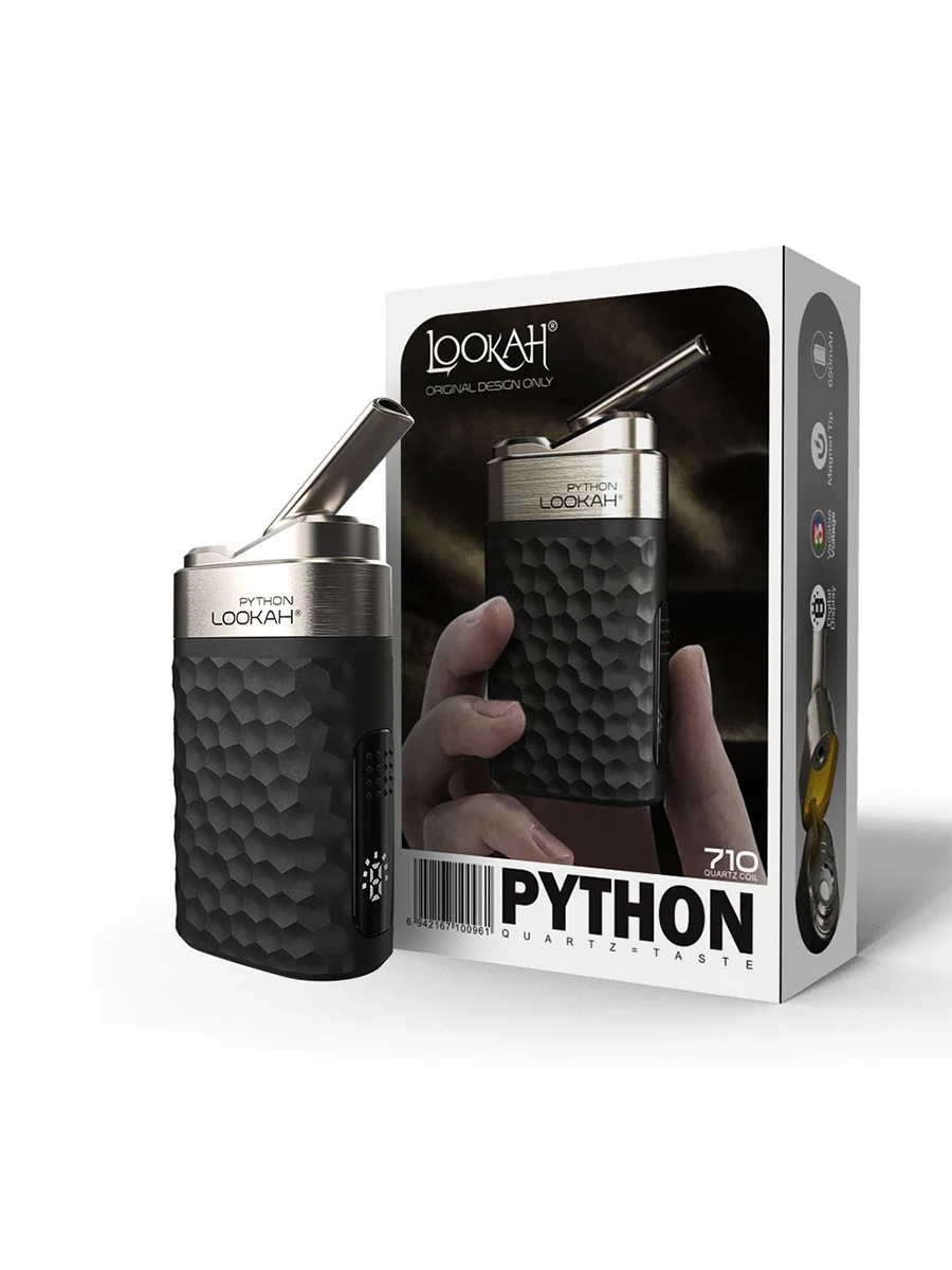 LOOKAH Python Wax Vape pen Black LOOKAH Python Wax Vape pen Black