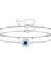 2Pcs Eye Bracelet Bracelets, Color: Silver 2Pcs Eye Bracelet Bracelets, Color: Silver