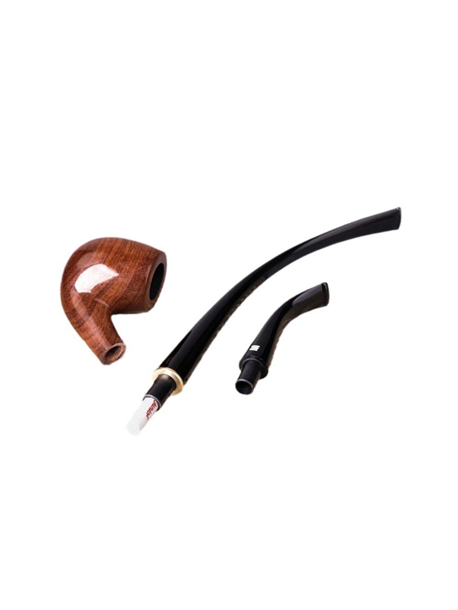 Rosewood Gandalf Pipe with Two Mouthpiece2 Rosewood Gandalf Pipe with Two Mouthpiece2