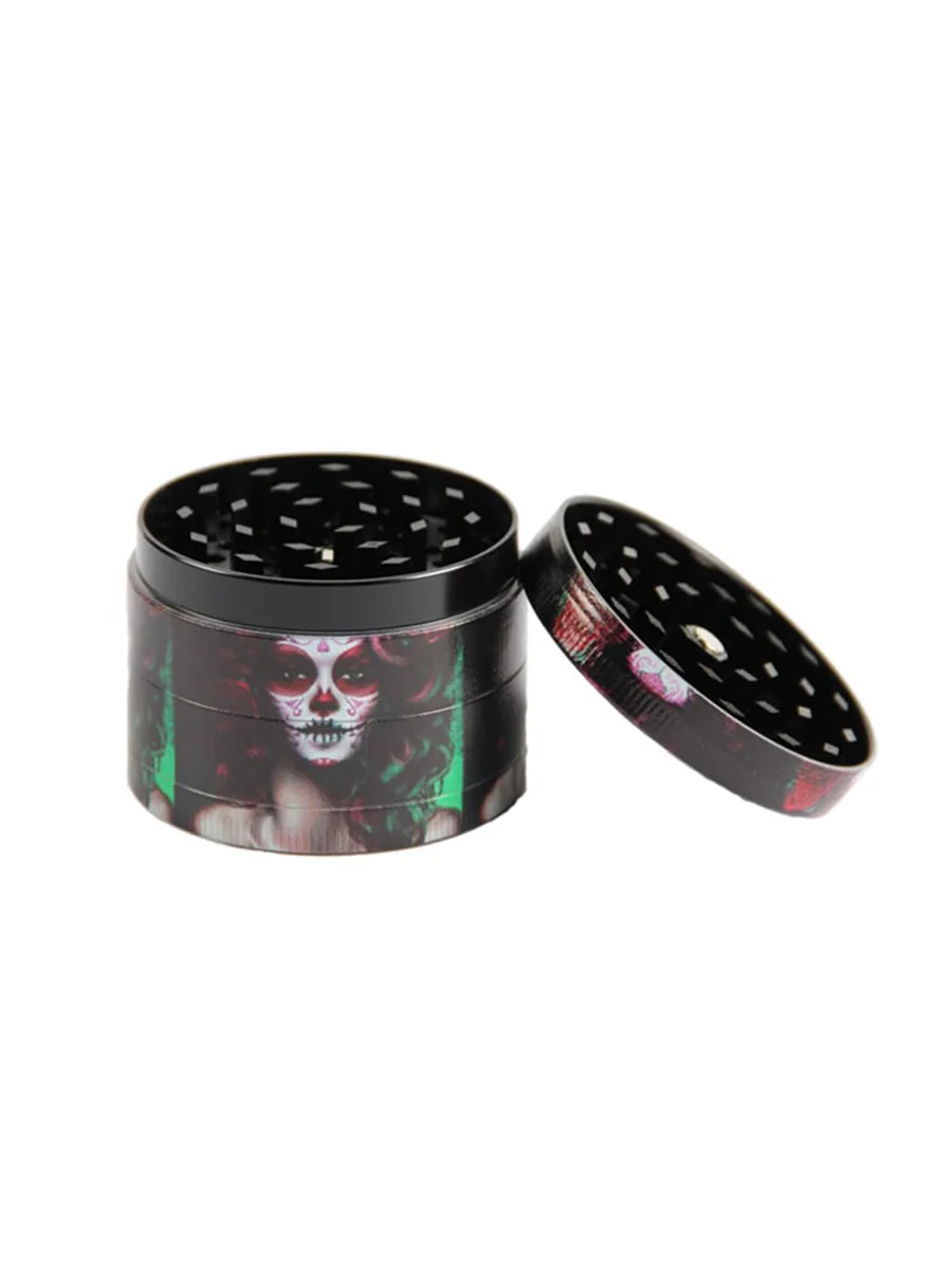 Cartoon Printed Herb Grinder