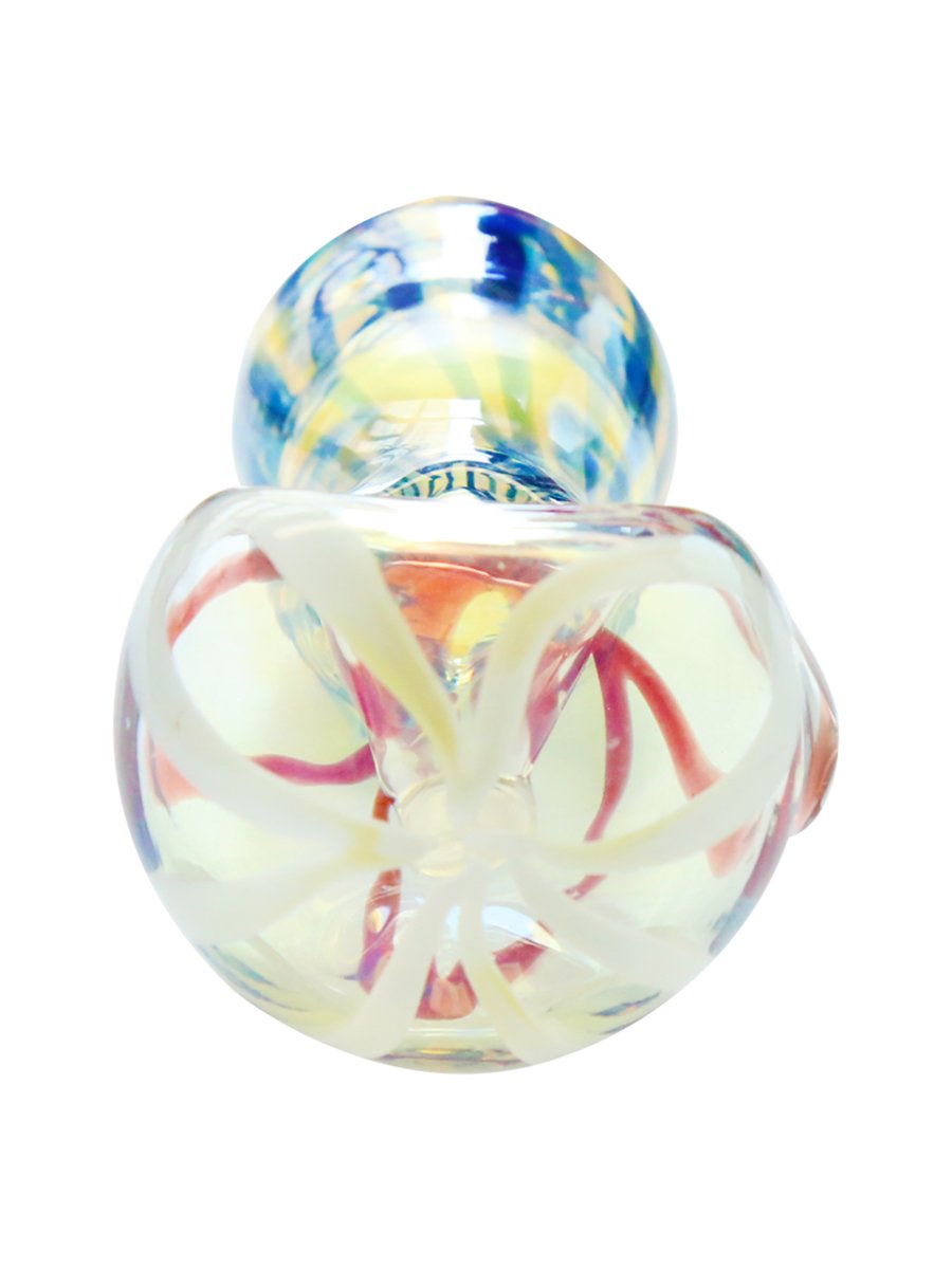 4" Colorful Glass Pipe Detail 4" Colorful Glass Pipe Detail