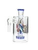14mm 90 degree Joint Ash Catcher, Colors: Dark Blue, 7 image 14mm 90 degree Joint Ash Catcher, Colors: Dark Blue, 7 image