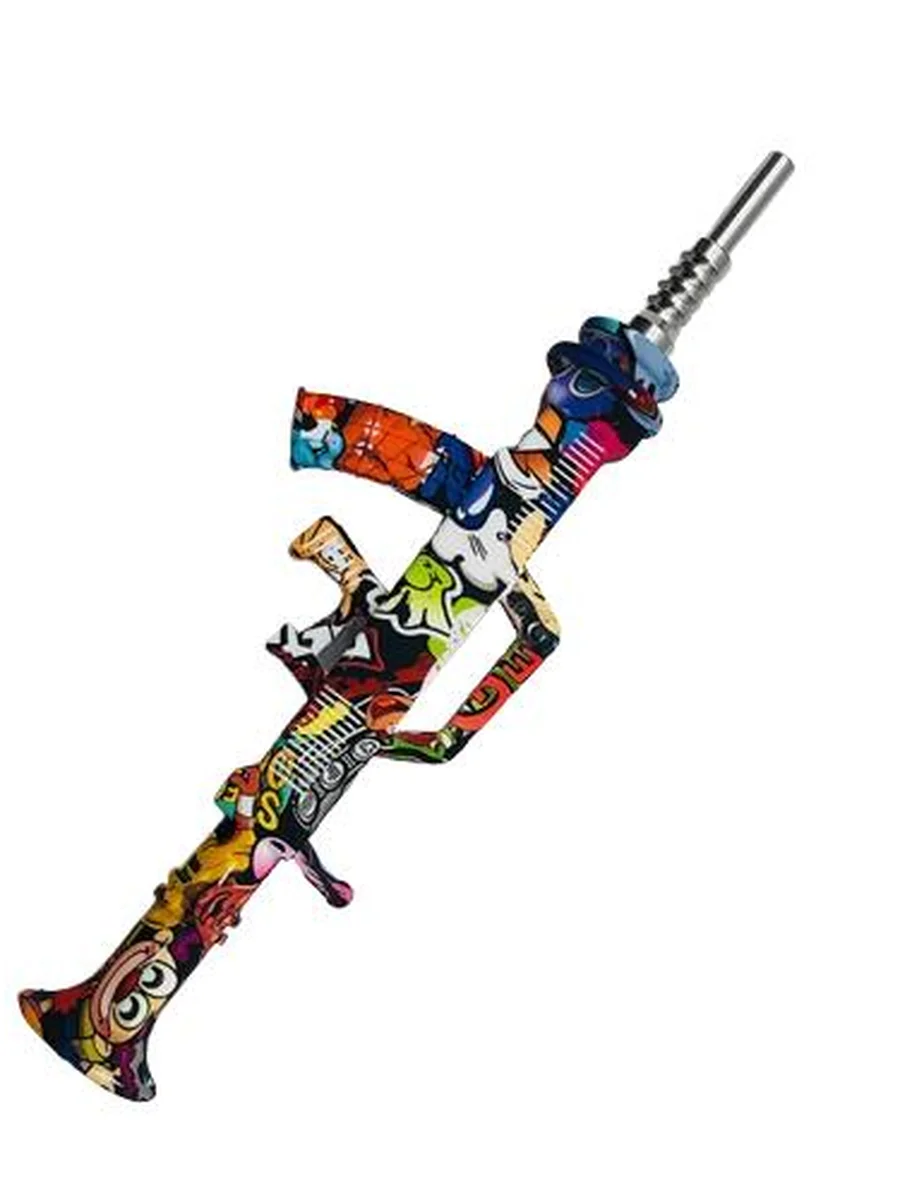 Print Machine Gun Silicone Nectar Collector2 Print Machine Gun Silicone Nectar Collector2