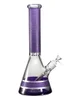 15" Big Mom Religion Engraved Beaker Glass Bong, Color: Purple, 5 image 15" Big Mom Religion Engraved Beaker Glass Bong, Color: Purple, 5 image