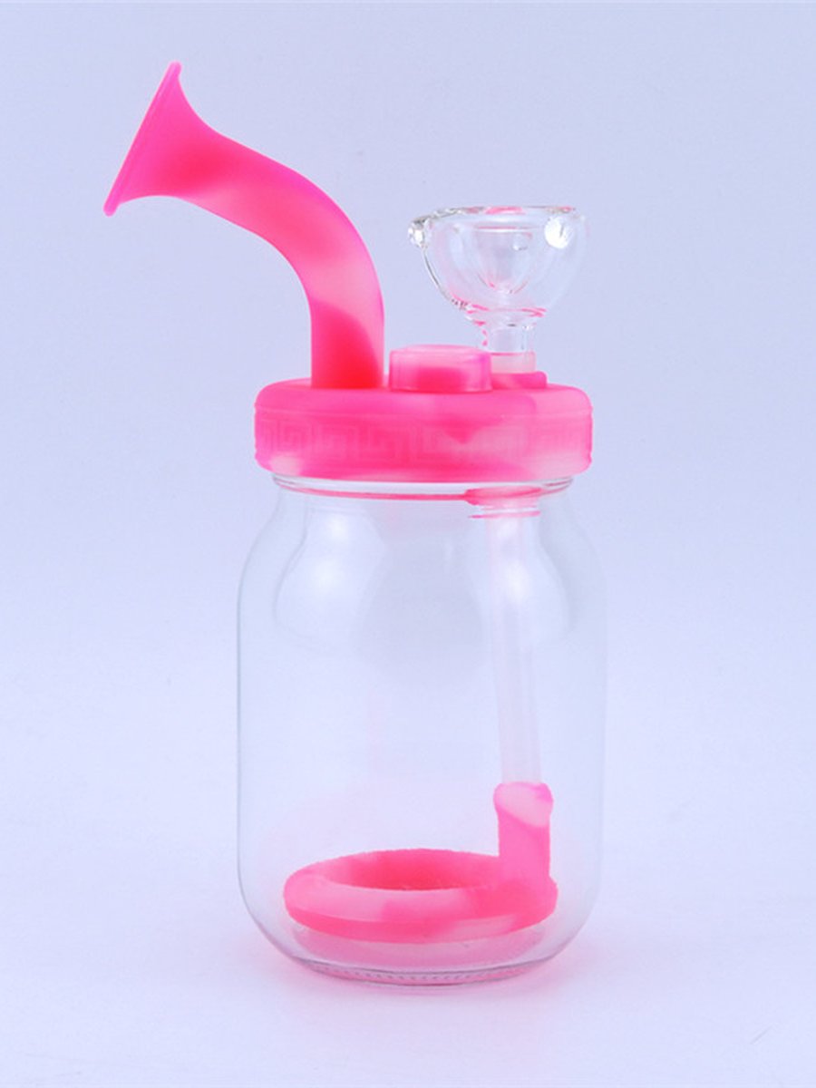 Wide Mouth Bottle Silicone Bong, 10 image Wide Mouth Bottle Silicone Bong, 10 image