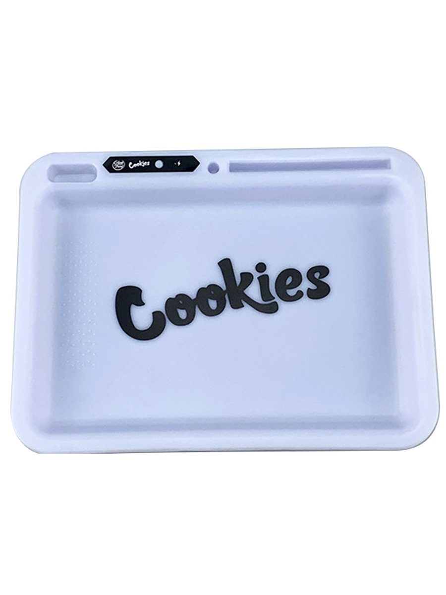 Rounded Corner LED Light-Up Rolling Tray
