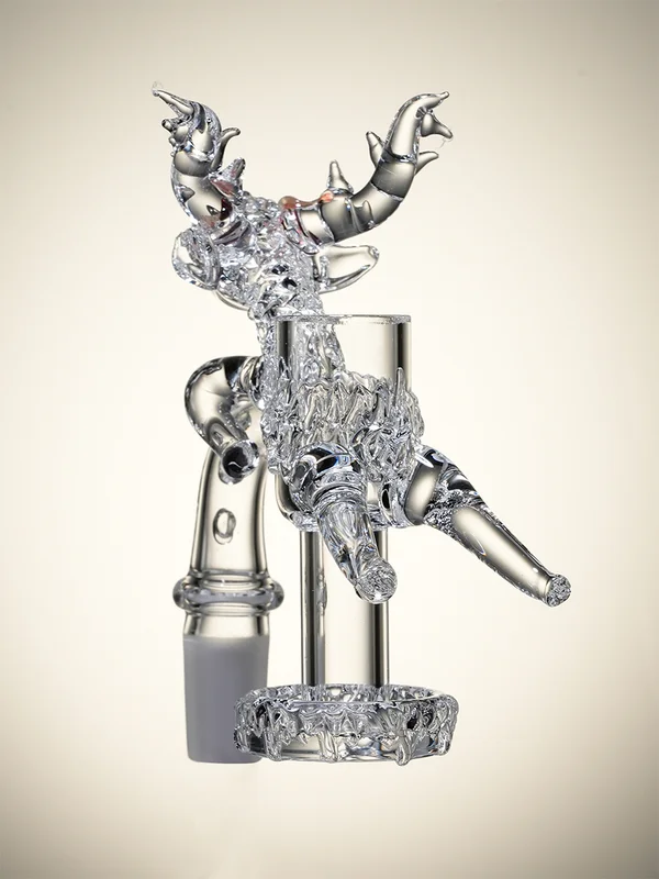 14 MM Flying Deer Quartz Dab Nail 2 14 MM Flying Deer Quartz Dab Nail 2