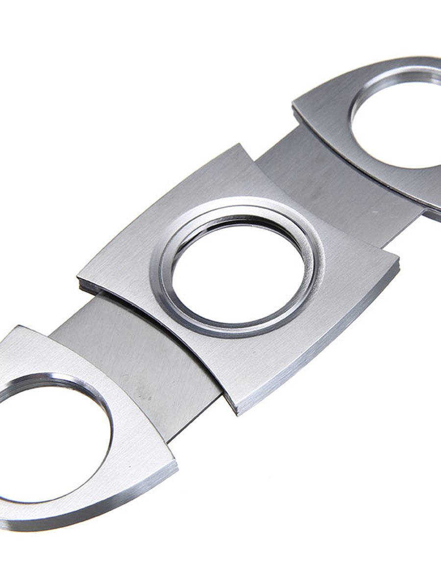 Leather Cigar Case with Cutter, Color: Black, 3 image Leather Cigar Case with Cutter, Color: Black, 3 image