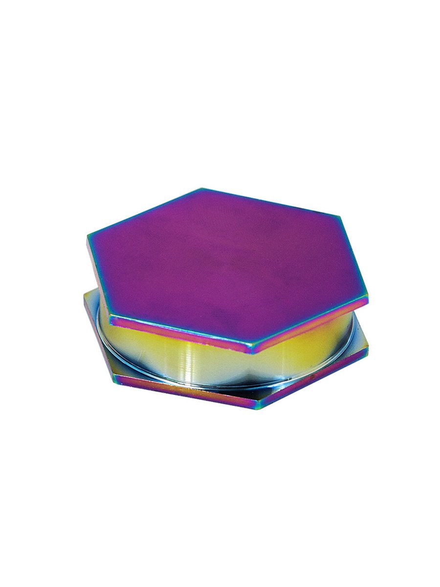 2 Layer Herb Grinder Hexagonal3