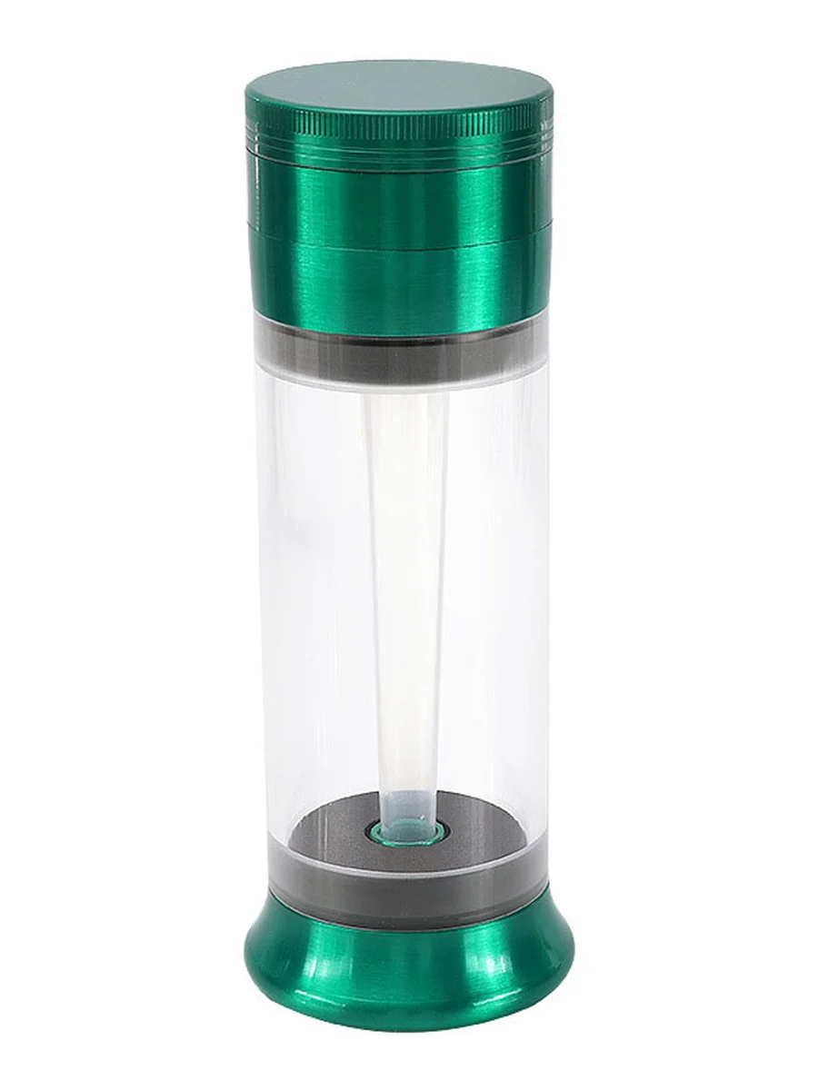 Herb Grinder with Storage​, Color: Red, 5 image