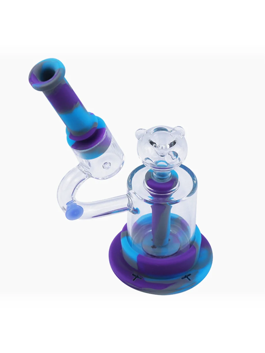 LED Light Color-Changing Silicone Bong11 LED Light Color-Changing Silicone Bong11
